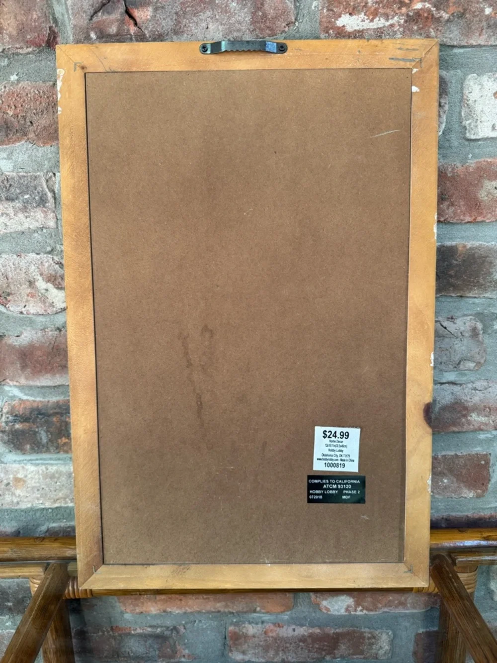 Hobby Lobby decorative framed