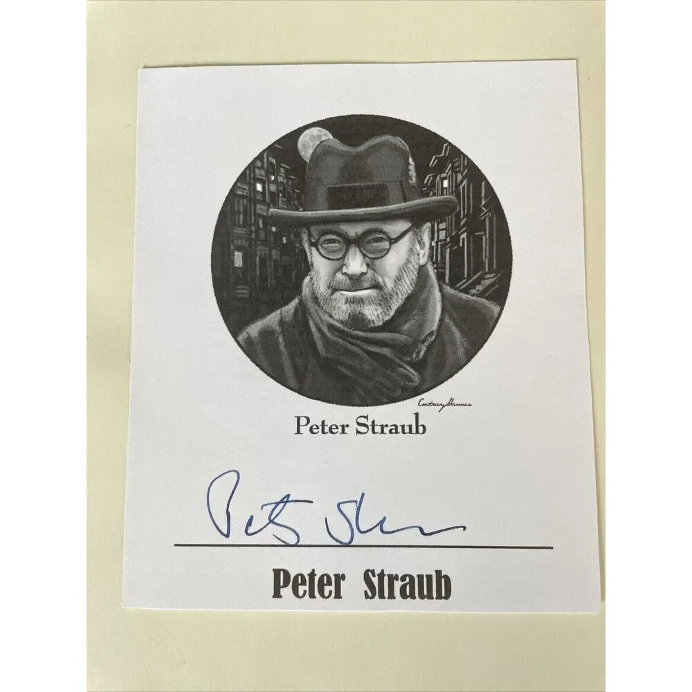 Interior Darkness Hardcover Peter Straub Bookplate Signed Overlook Stoker