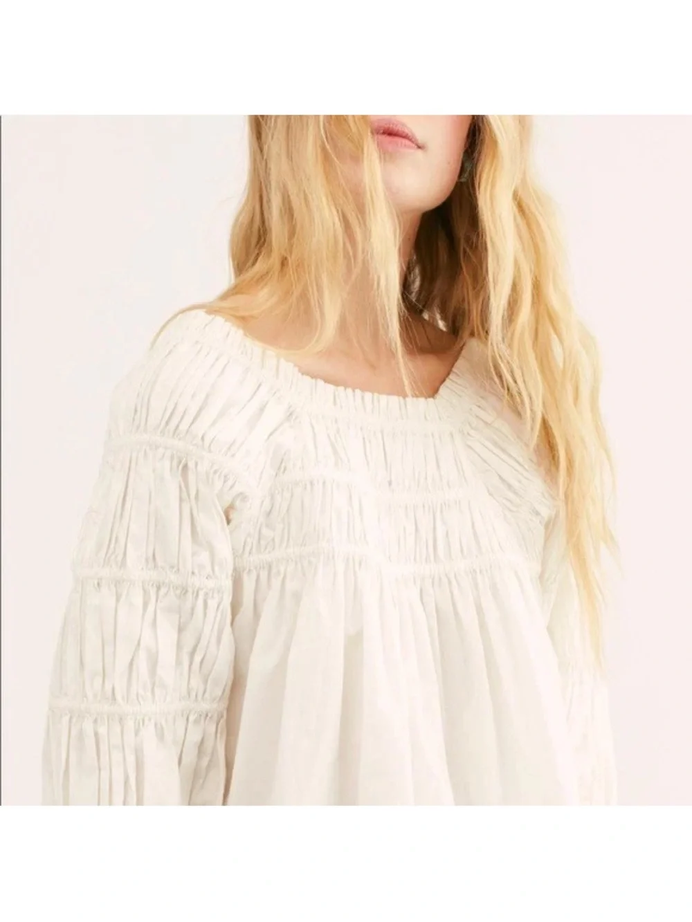 Free People airy white