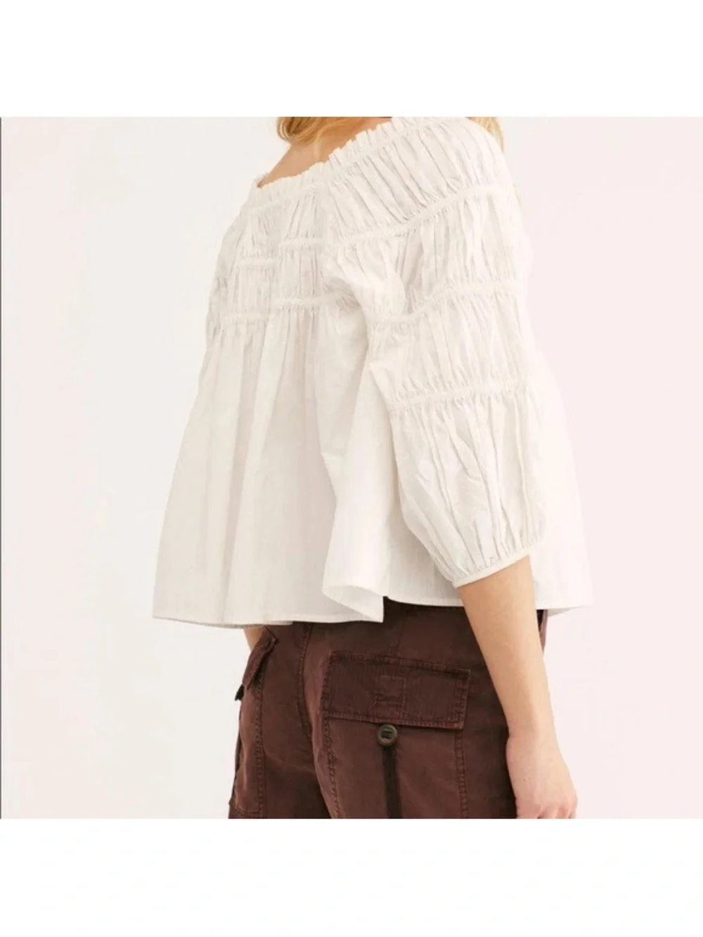 Free People airy white