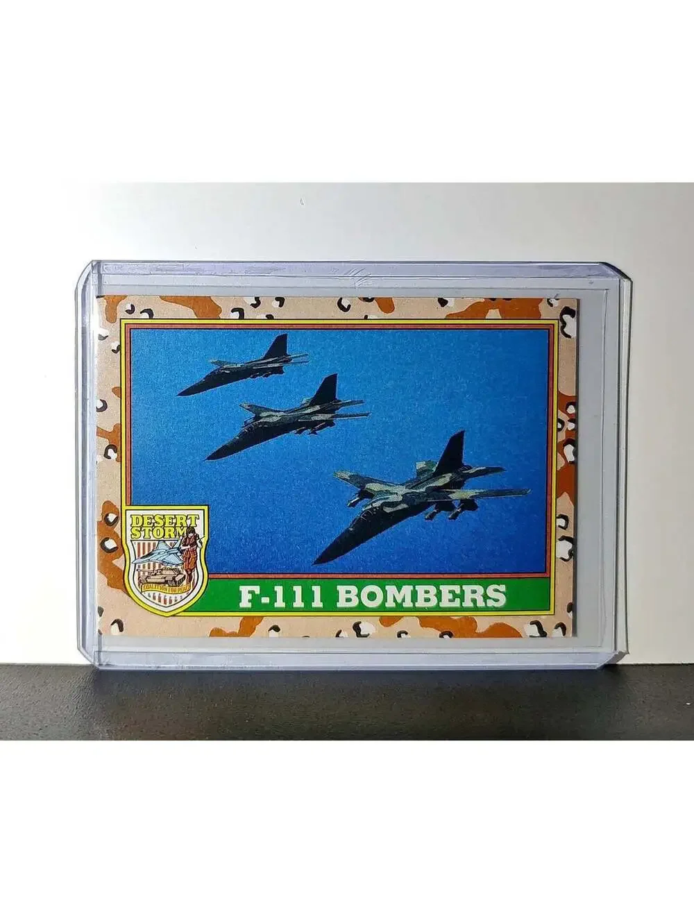 F-111 Bombers 1991 Topps Desert Storm #36 Card