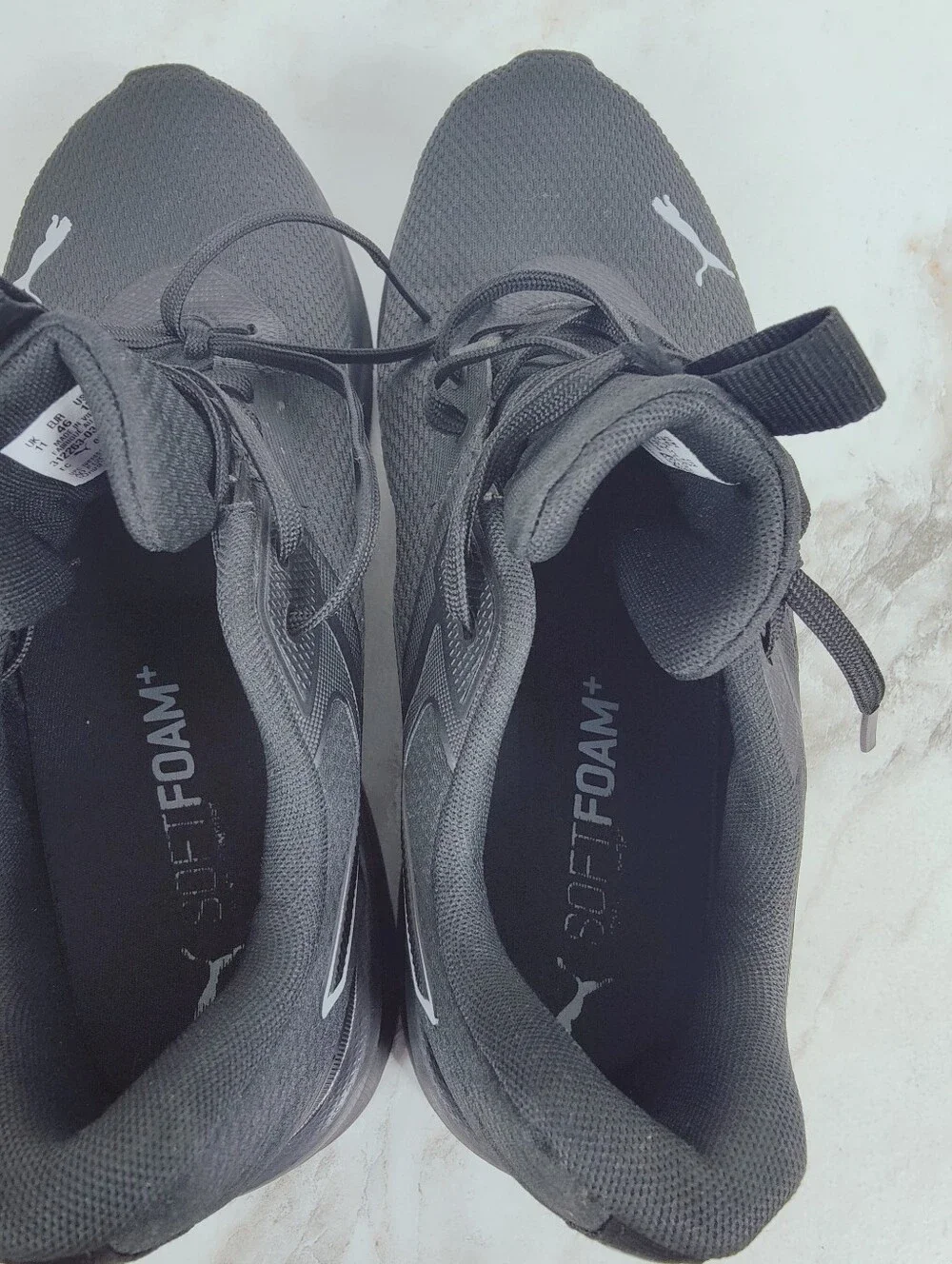 EUC Puma Men's Disperse Sneakers, Black, Sz 12