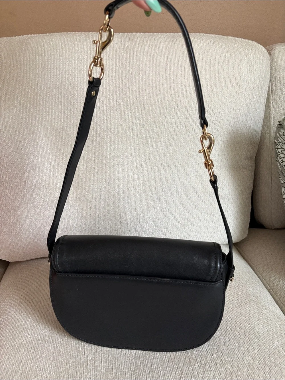 Michael Kors structured leather