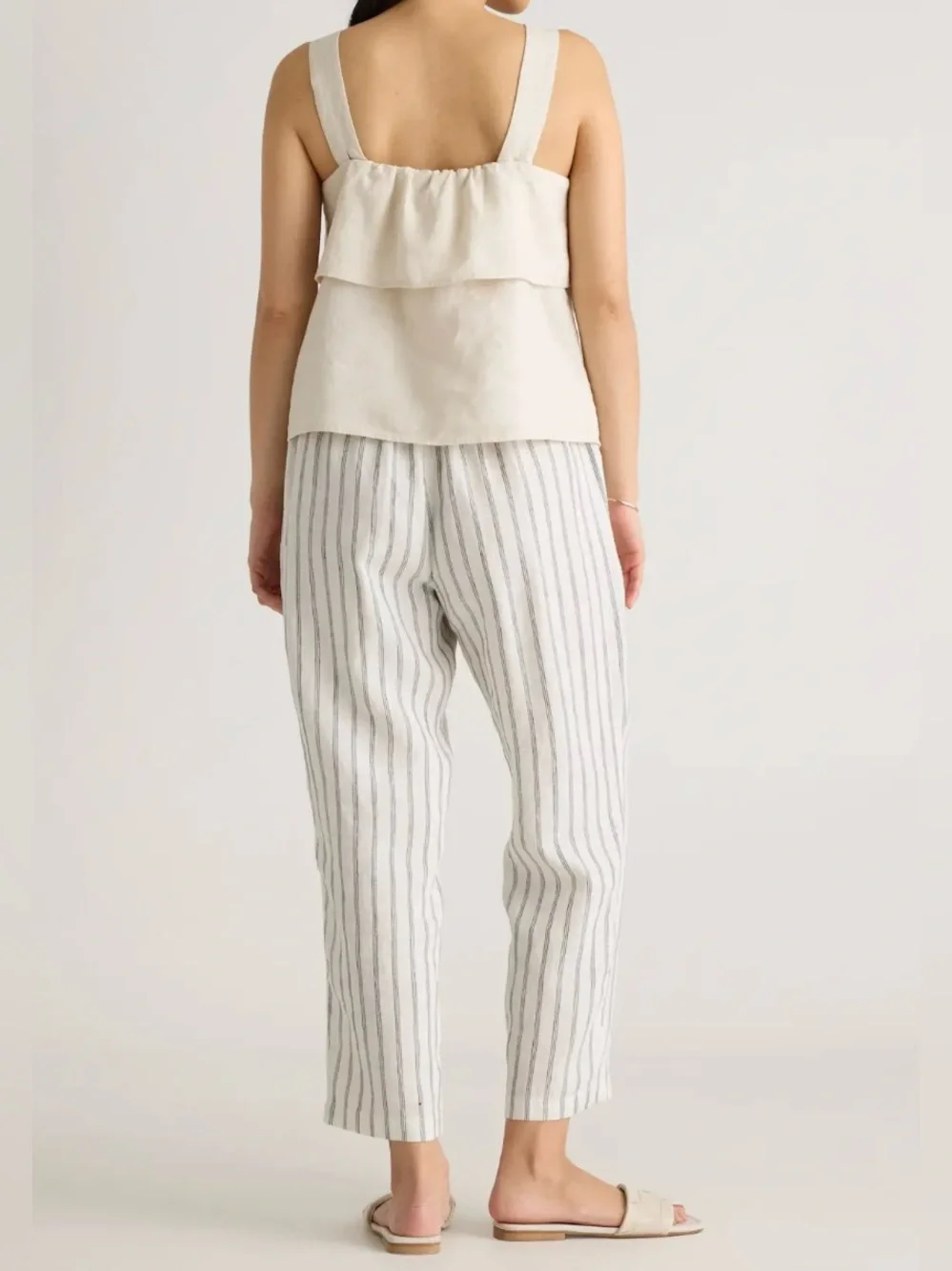 Quince striped inseam