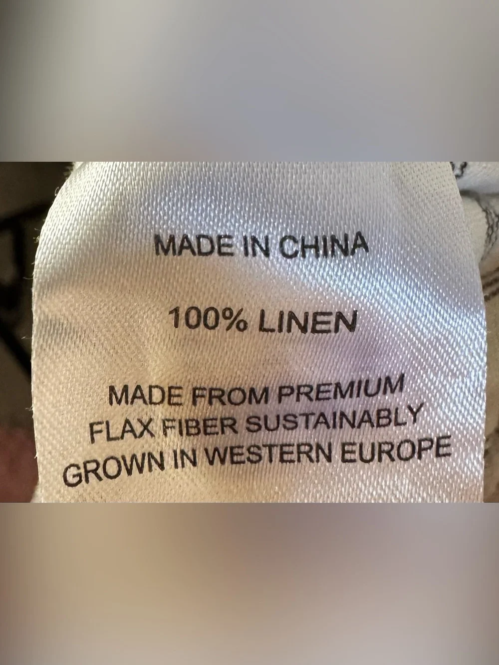 Quince straight inseam striped
