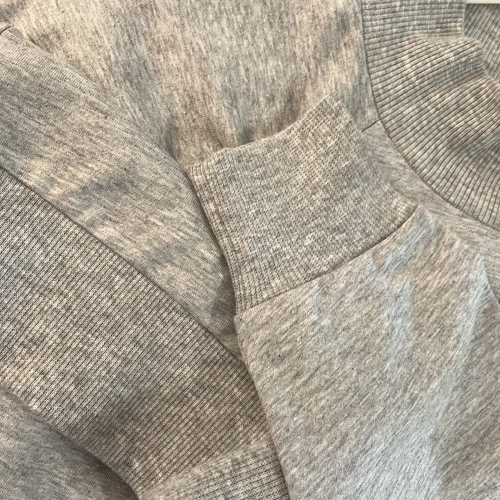 Michael Michael Kors Pearl Heather Ruched Shoulders Lightweight Sweatshirt S NWT