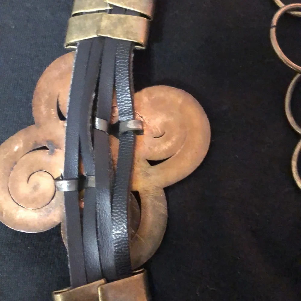 N/A leather metal