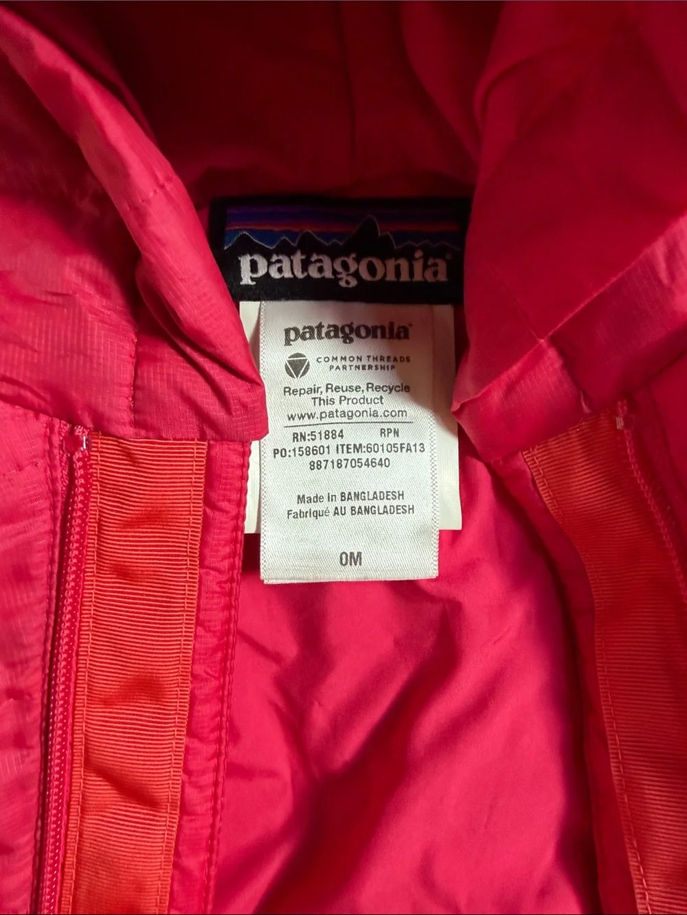 Patagonia cozy insulated