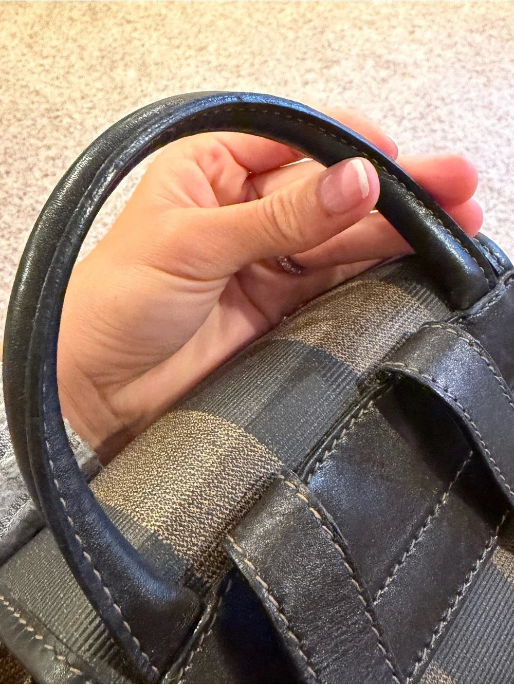 Fendi vintage pequin