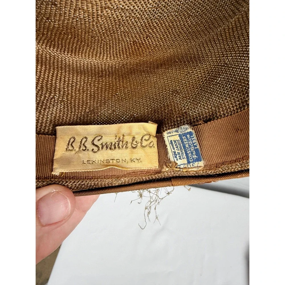 B.B. Smith & Co. vintage boater