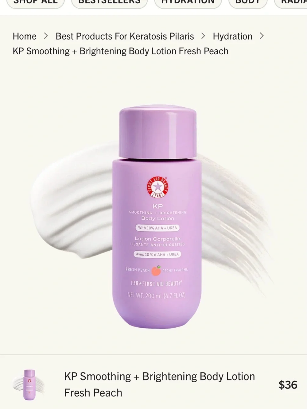 First Aid Beauty product details