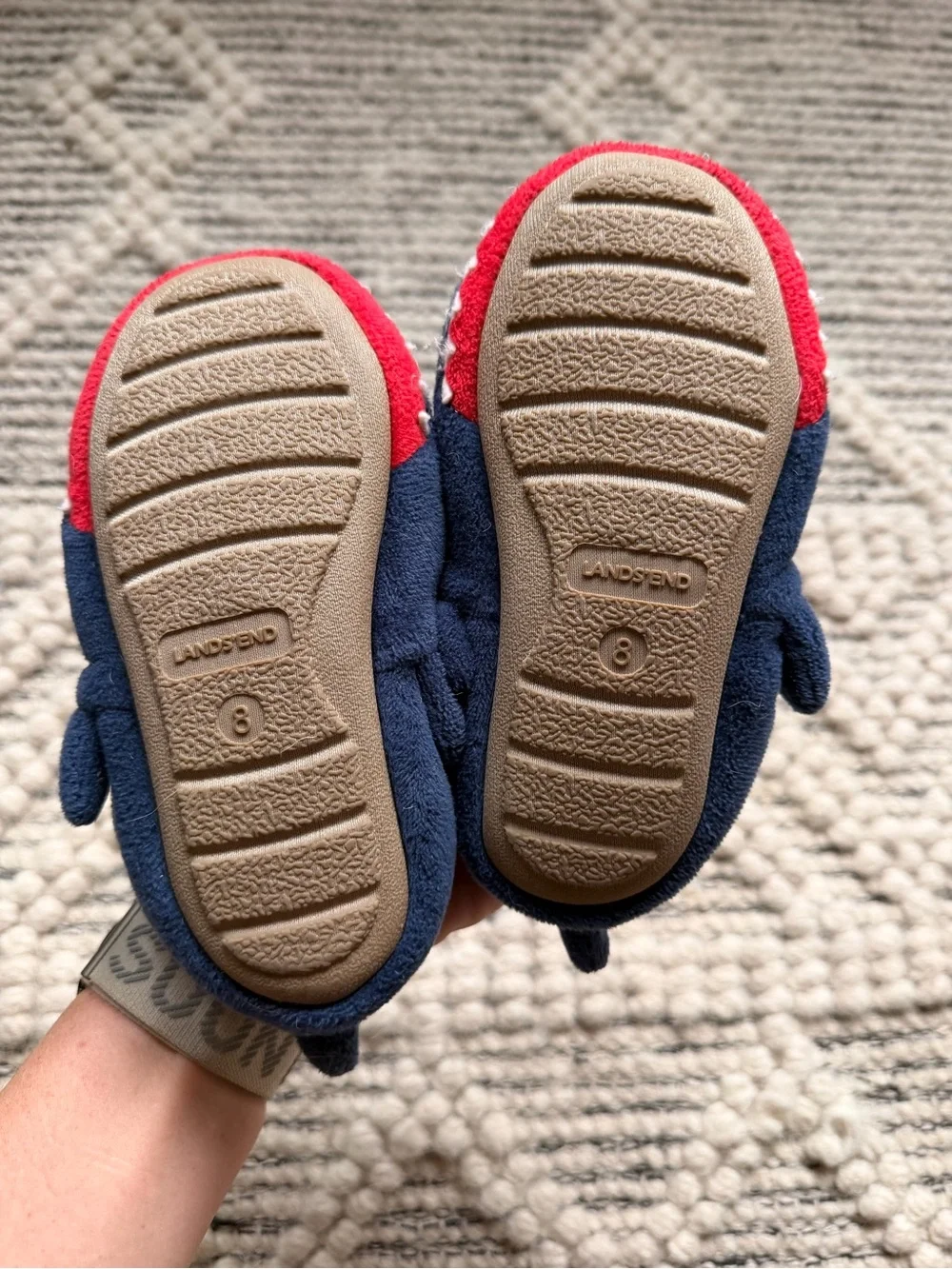 Lands End soft navy