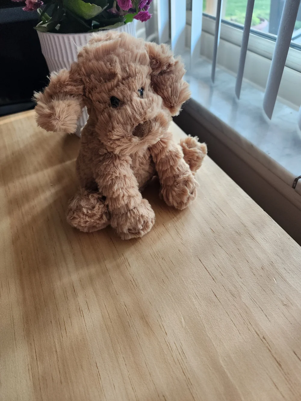 Jellycat soft brown
