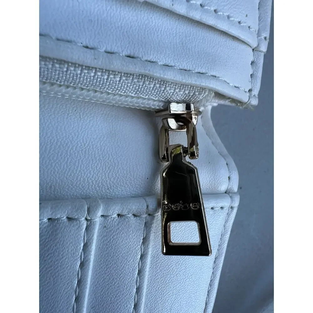 bebe embossed logo