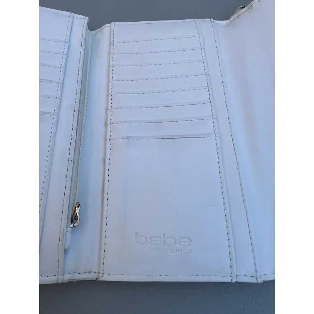bebe embossed logo