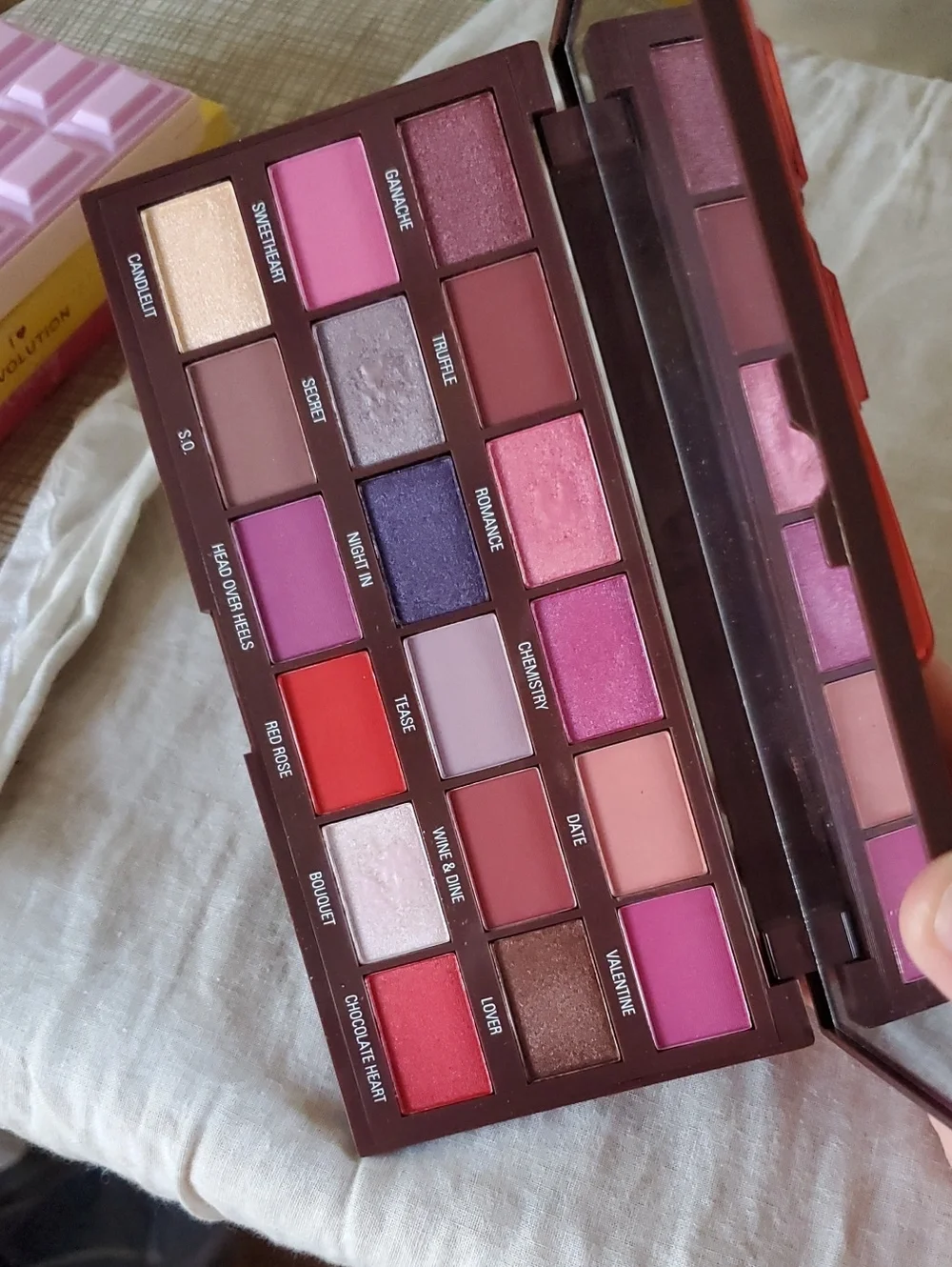 Makeup Revolution shown pictures