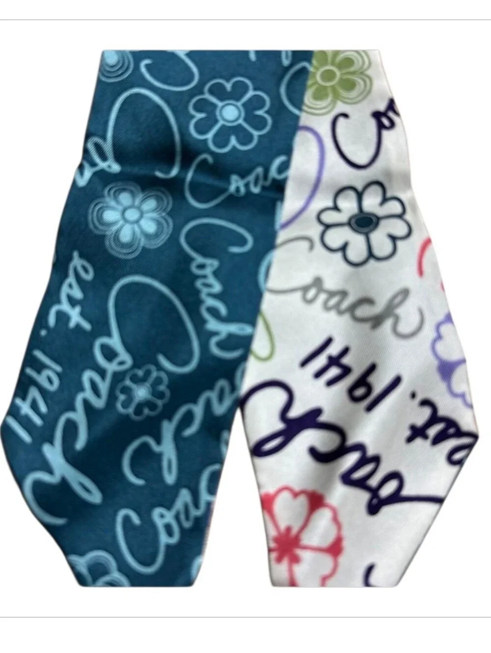 Coach slim scarf