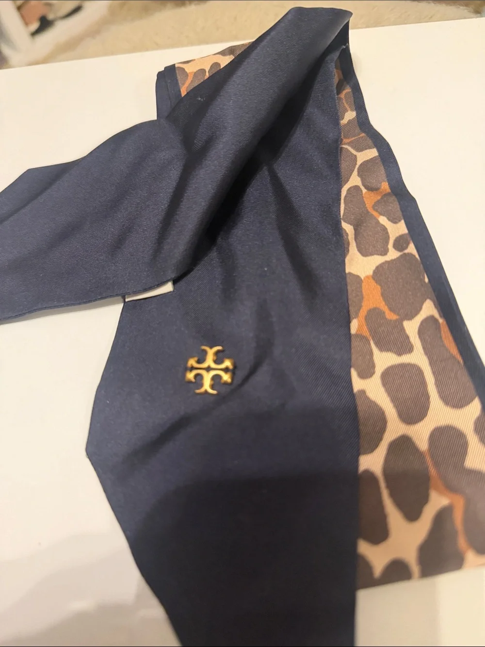Tory Burch silk twilly