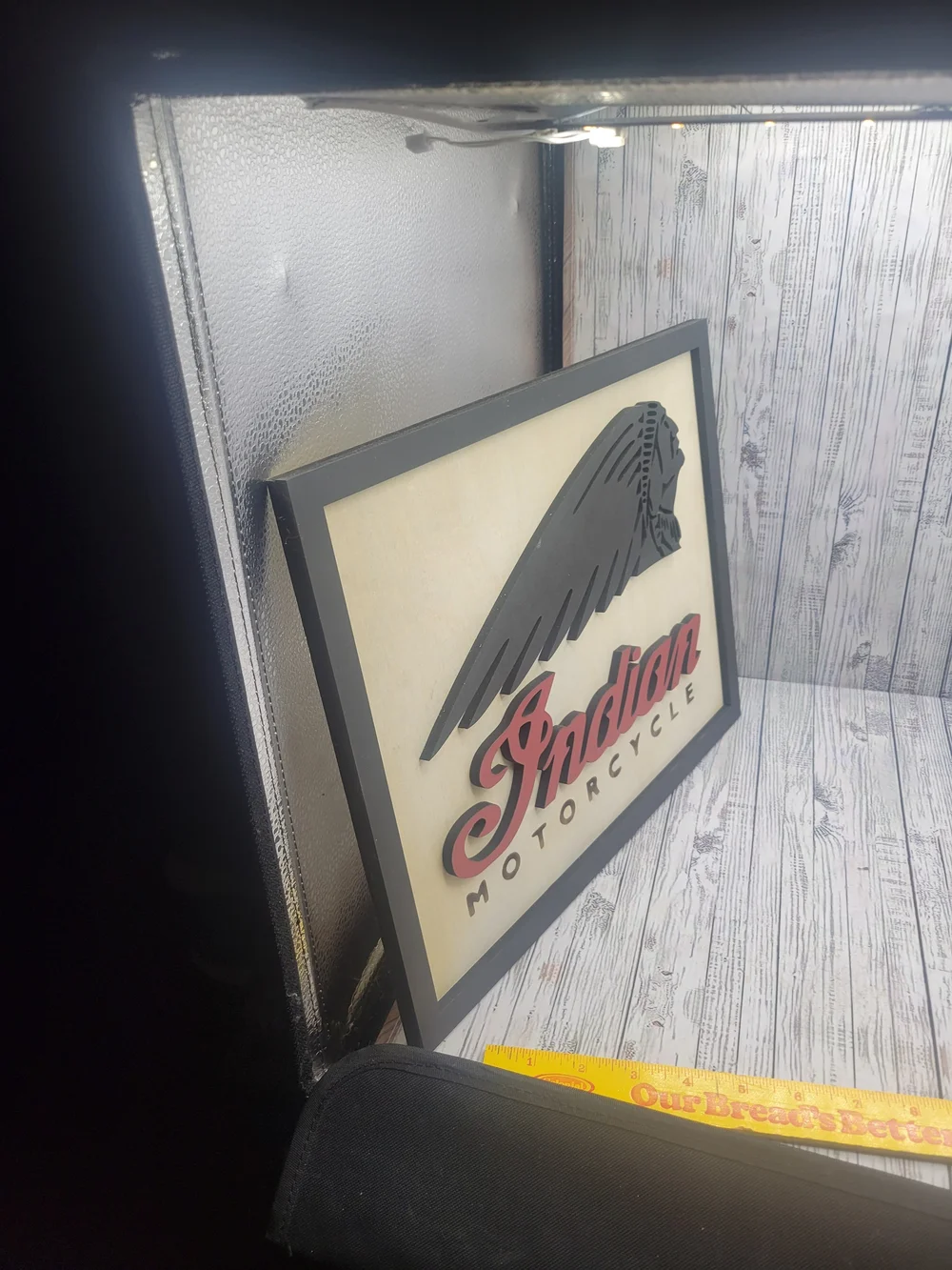 Indian Motorcycle handmade wooden sign
