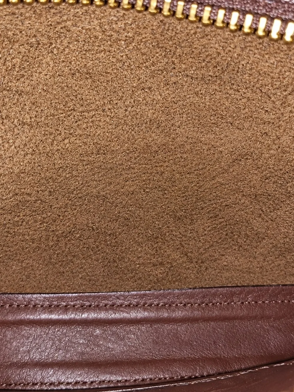 Coach mahogany glove