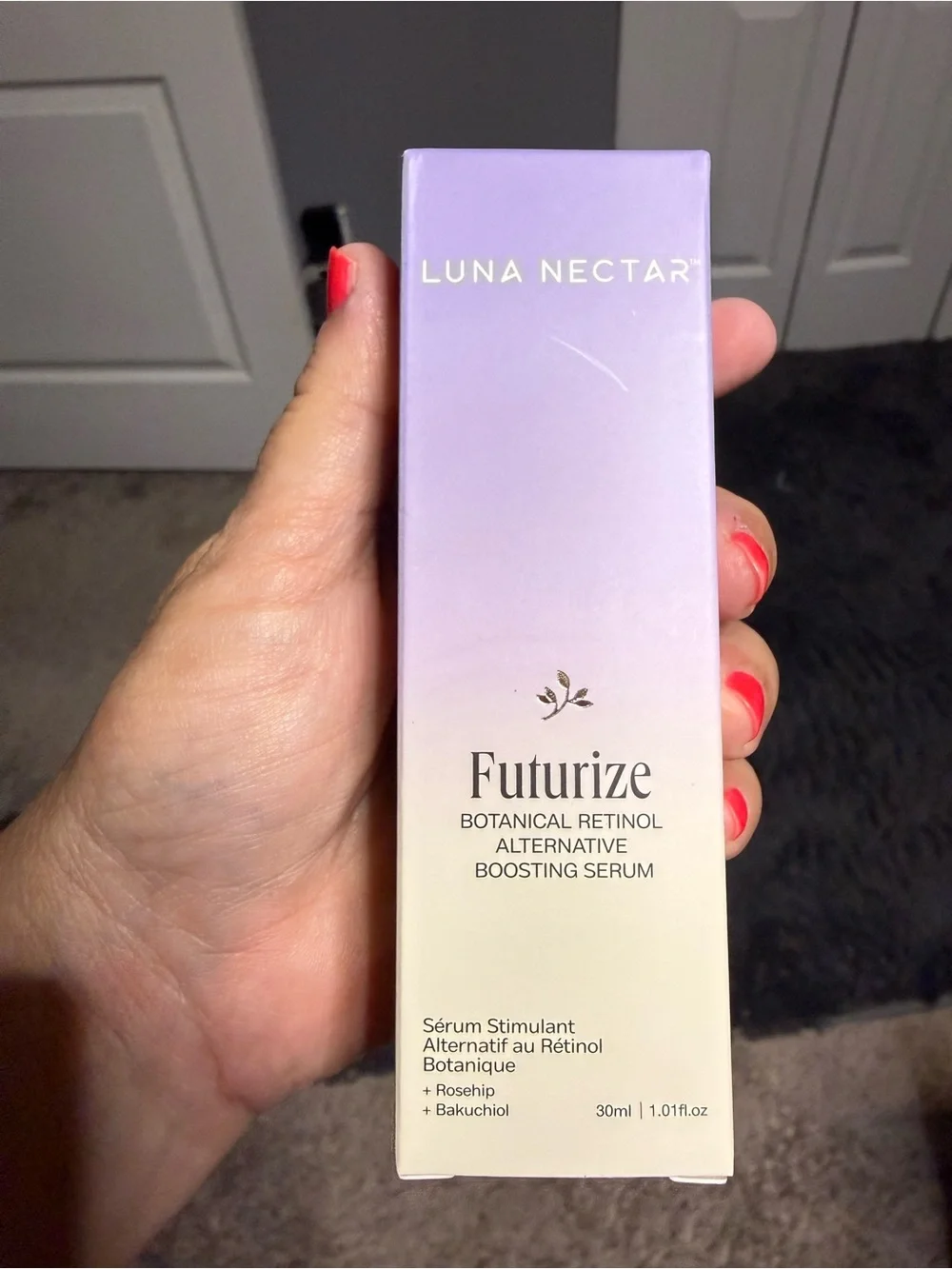 Futurize Botanical Retinol Alternative Boosting Serum - Lavender/Cream