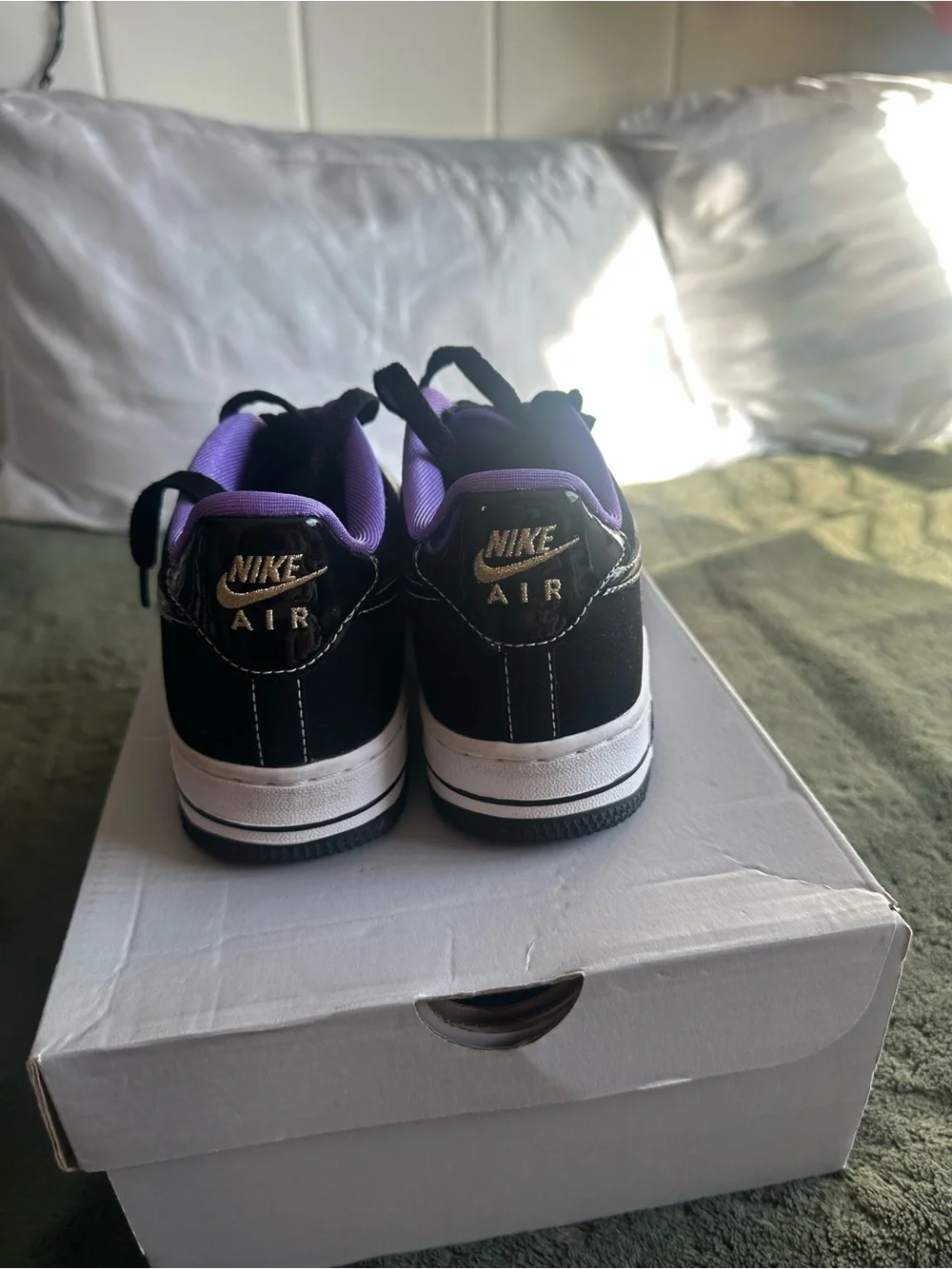 Nike Air Force black low