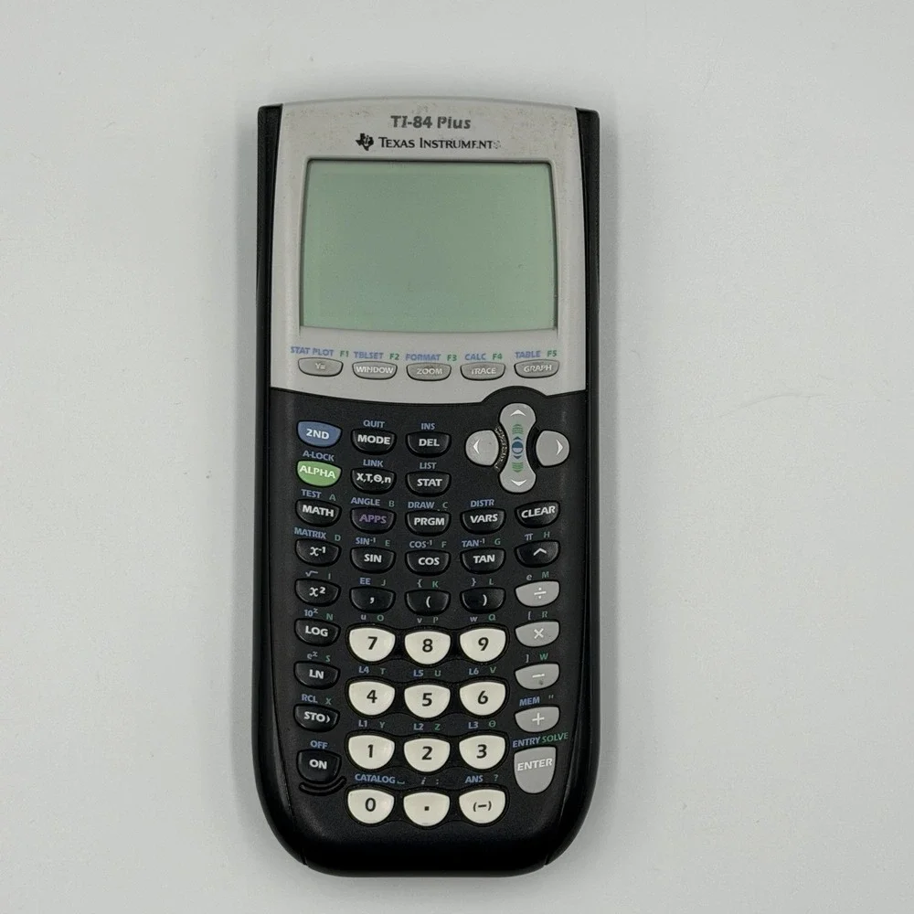 Used Texas Instruments TI-84‎ Plus Graphing Calculator w/ Cover - Tested