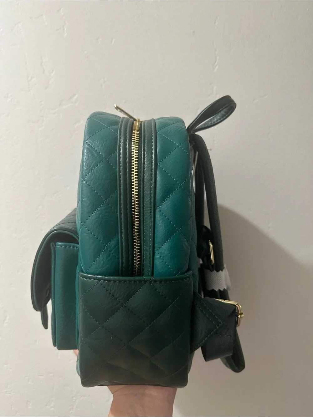 Loungefly quilted emerald