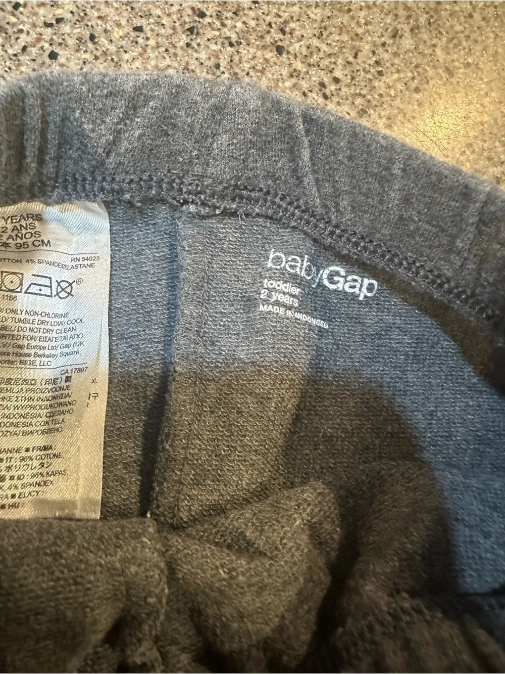 GAP Kids Gray Knit Leggings