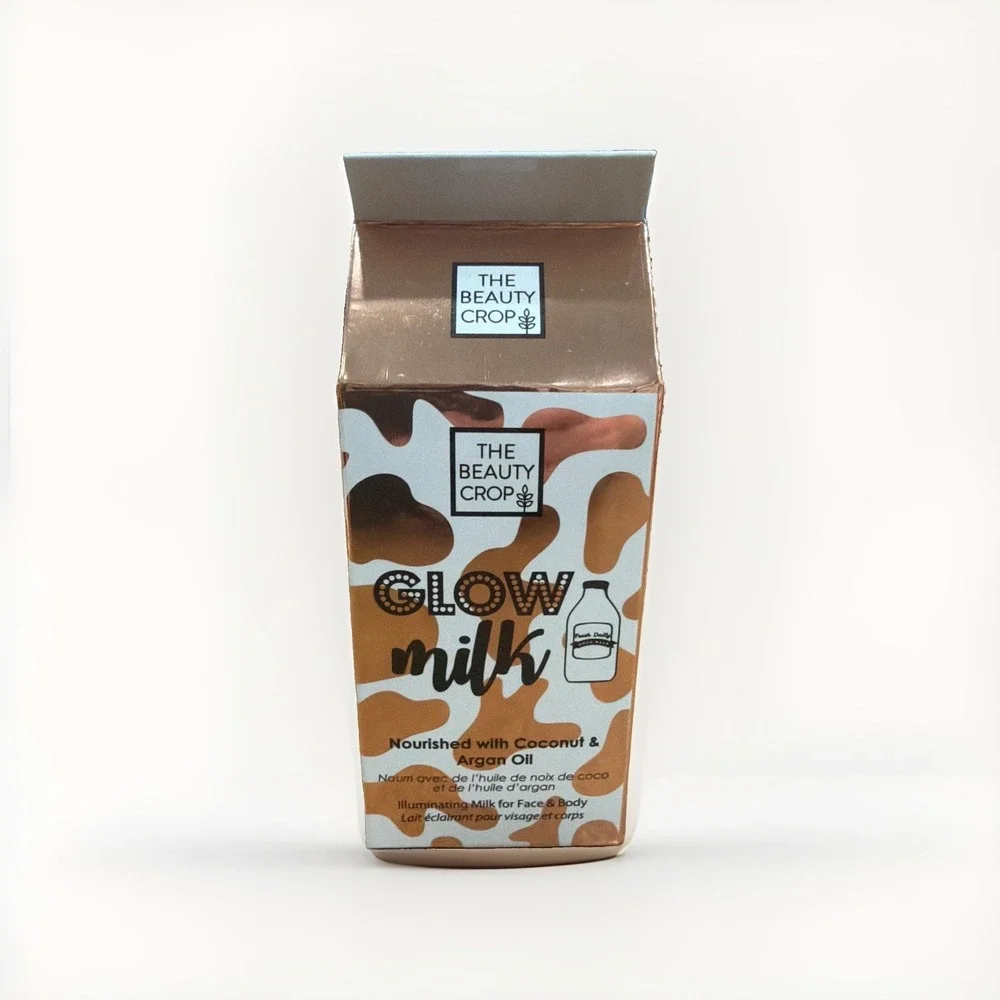 The Beauty Crop Glow Milk Illuminating Milk Face/Body 0.53 fl oz: Blind Date NIB