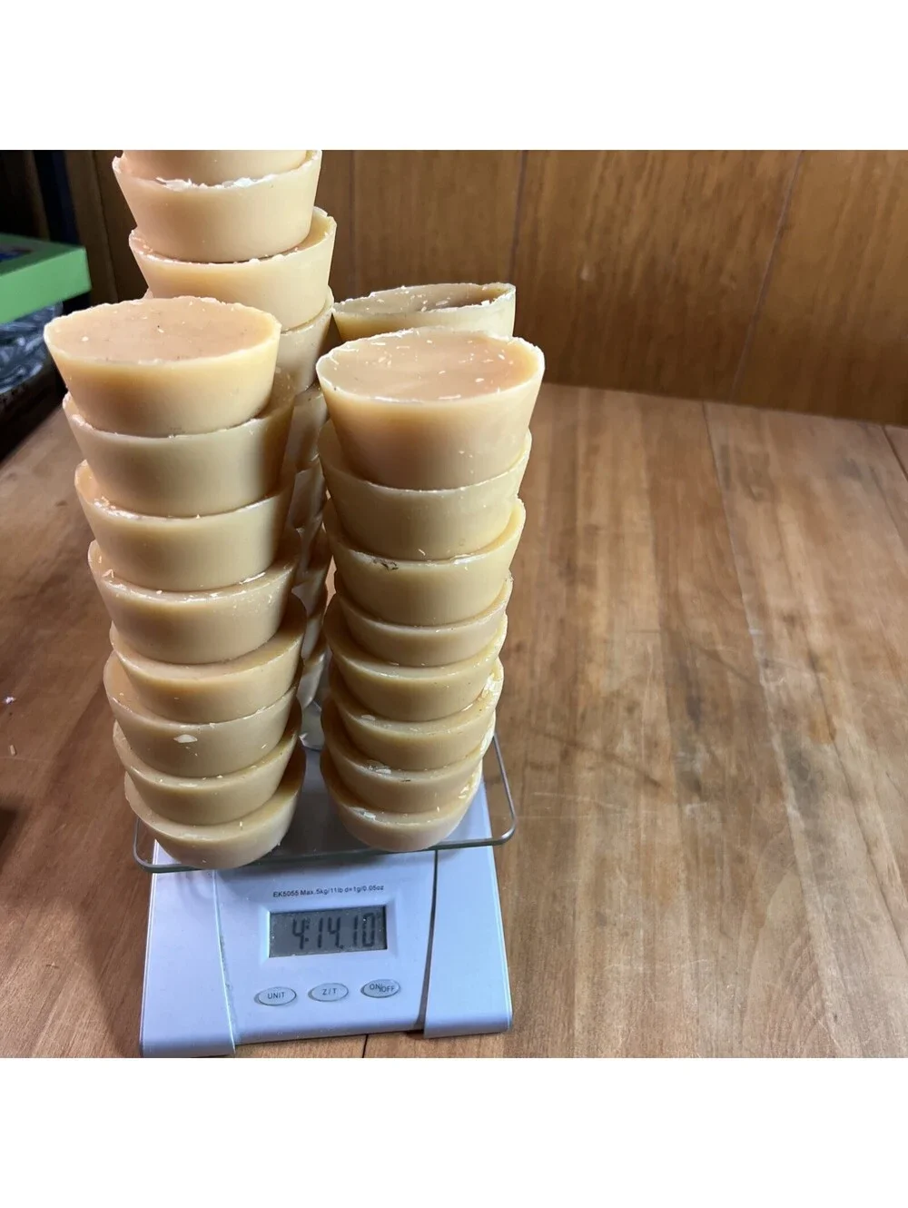100% Pure Beeswax, 4lb 10oz