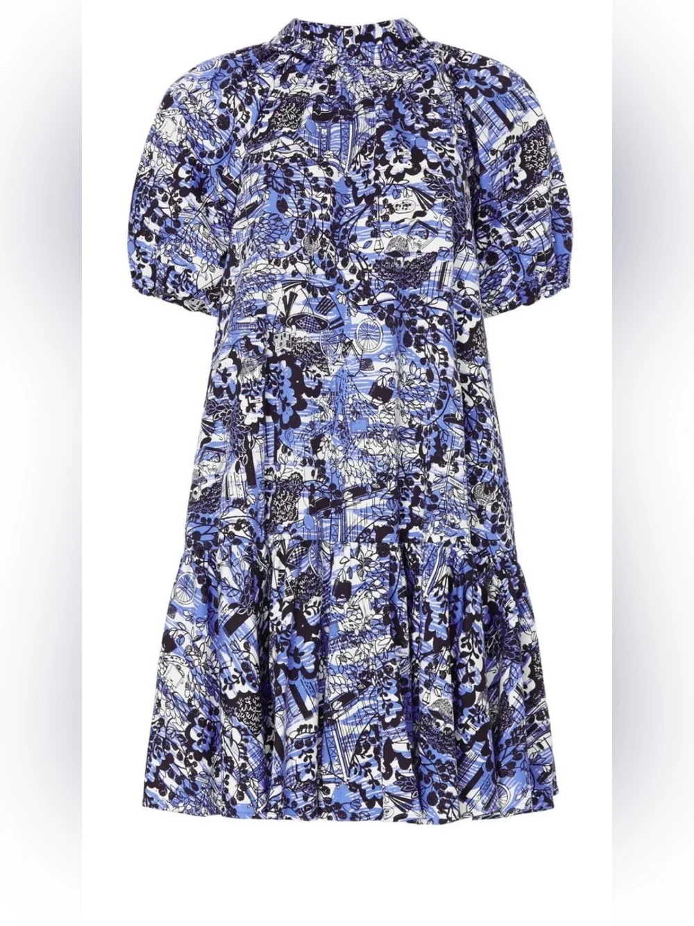 Kate Spade Dress- NWOT- Medium- NEW York Scenic Stroll Dress with Bow Tie back!