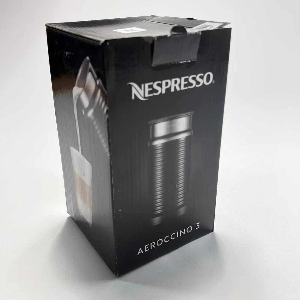 Nespresso Aeroccino 3 Milk Frother Black New in Box Unused