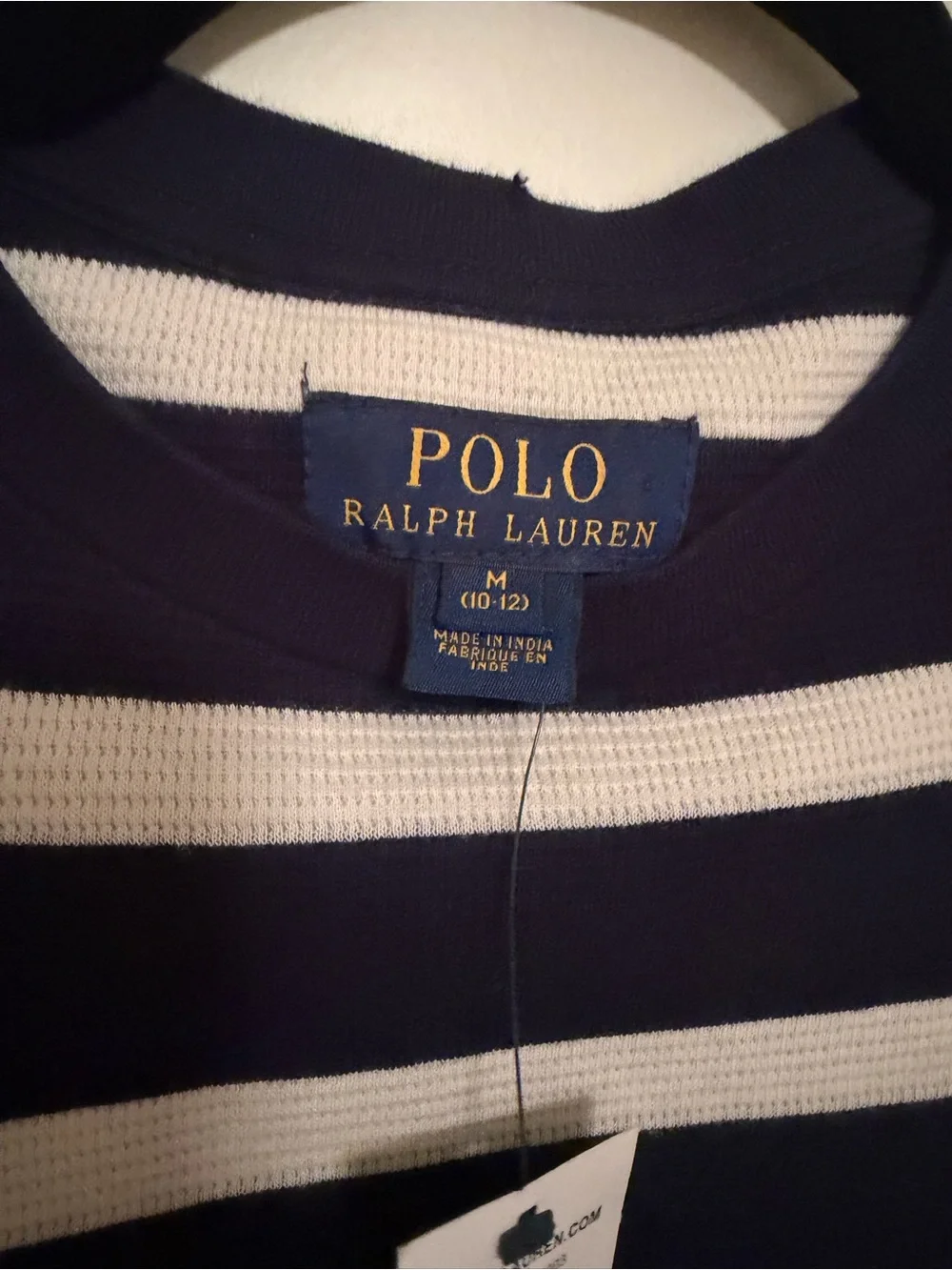 Ralph Lauren horizontal sleeve long