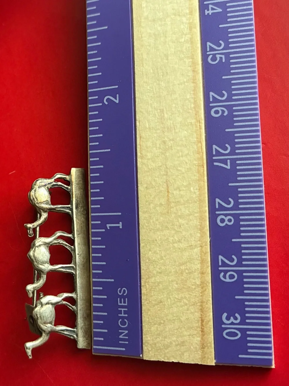 Vintage silver tone