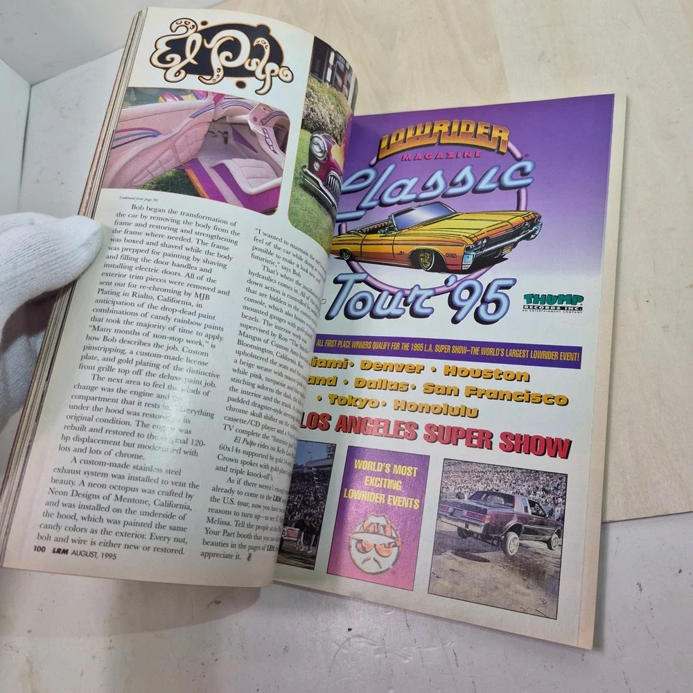 Lowrider Magazine vintage august