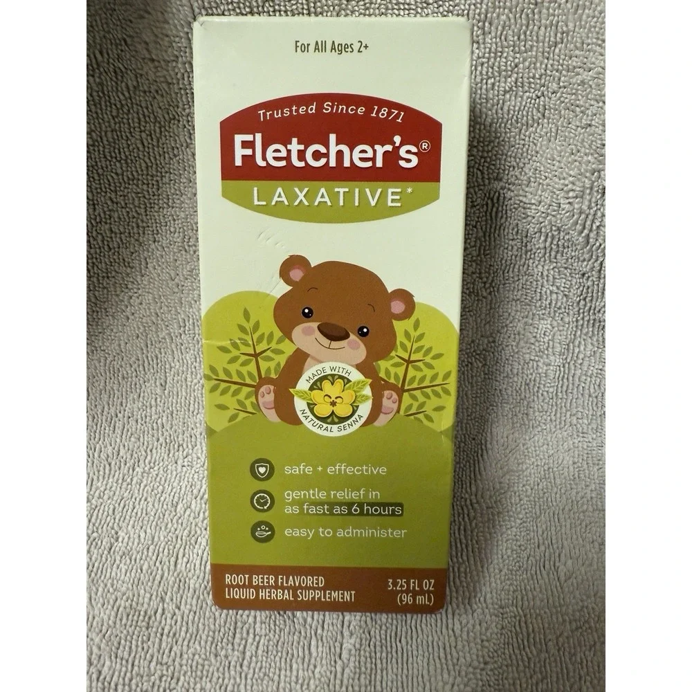 NEW Fletcher's‎ Laxative 3.25 Go Oz SEALED Expires 06/2026
