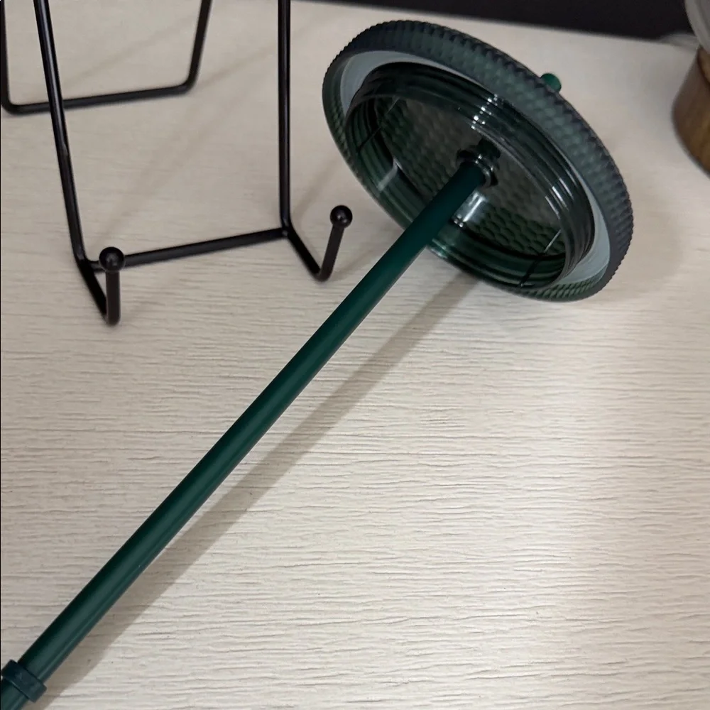 Starbucks‎ Studded Forest Green Textured Cup with Straw - NWT