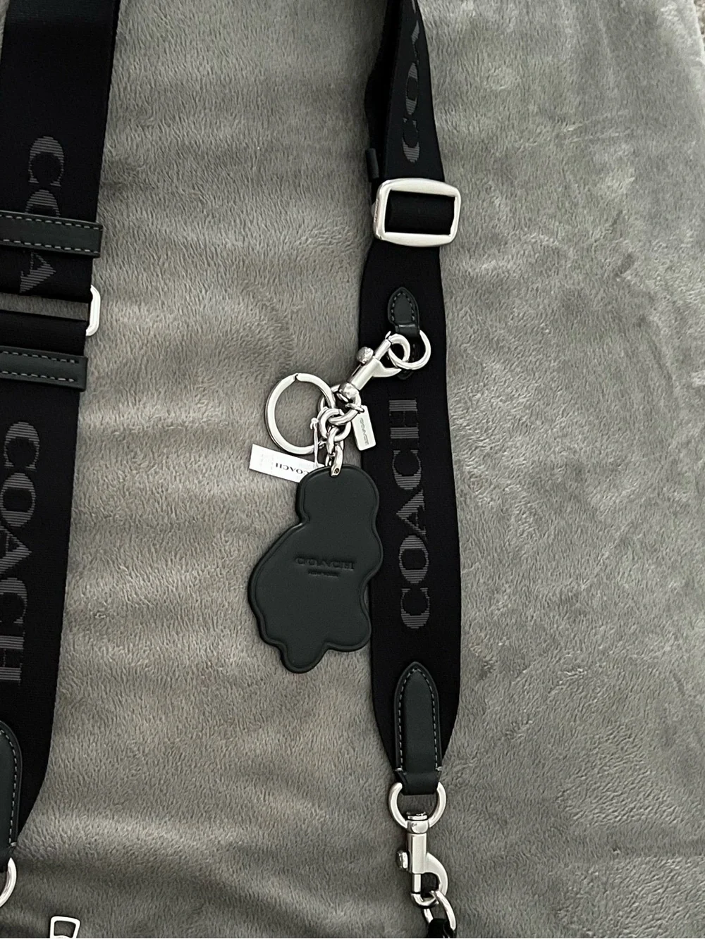 Coach Rexy Mascot Dinosaur Bag Charm Keychain - New