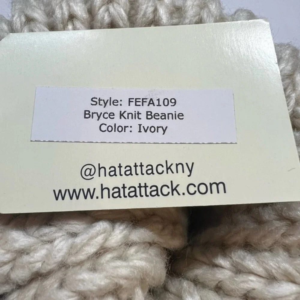 Hat Attack chunky knit