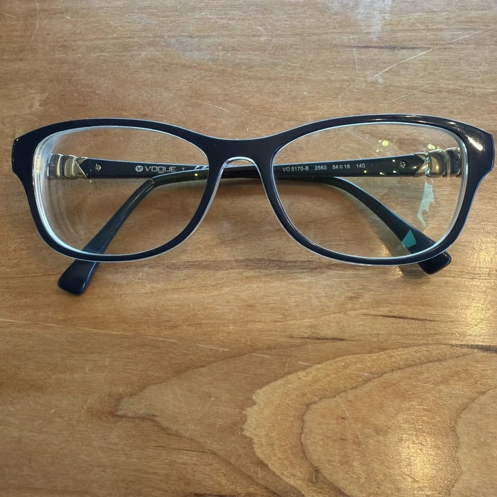 Vogue Eyeglasses, Frames Only, VO5170-B‎ 2563, 54-16-140, Plastic