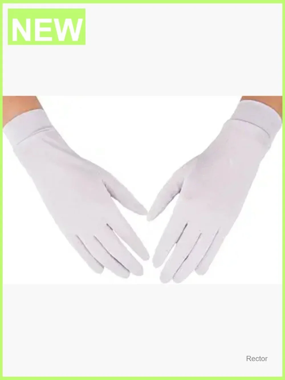 Pure Mulberry Silk Liner Gloves for Skiing, Driving, Cycling - One Size