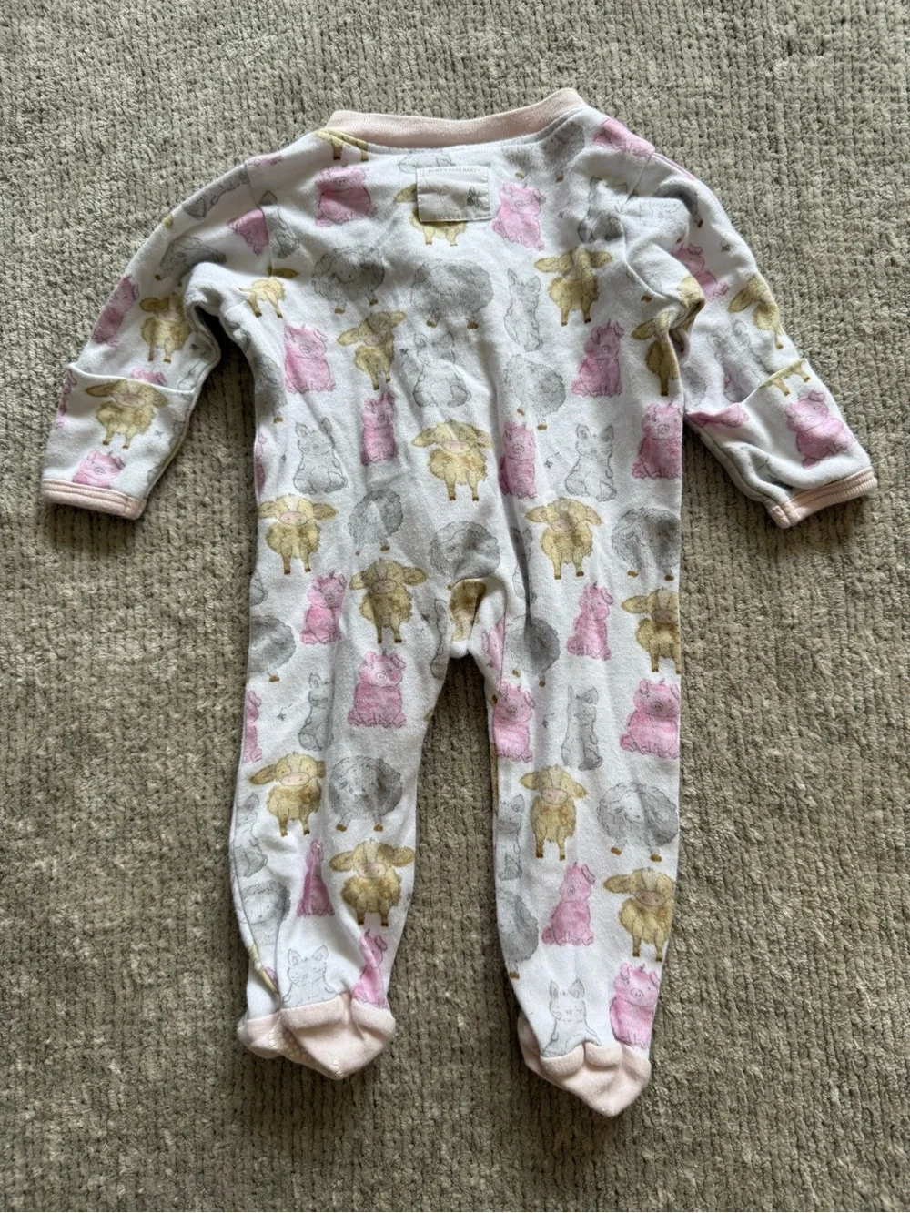 Burts Bees Baby essentials nights clothing