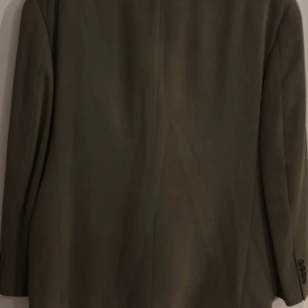 Alfani‎ Mens Blazer Size 44R Jacket Sport Coat Beige Tencel