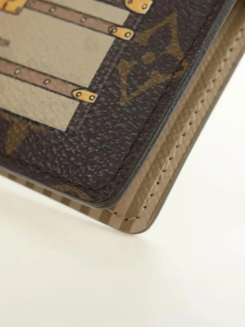 LOUIS VUITTON Monogram Trunk Agenda PM Day Planner Cover R20028 LV Auth BA12979V