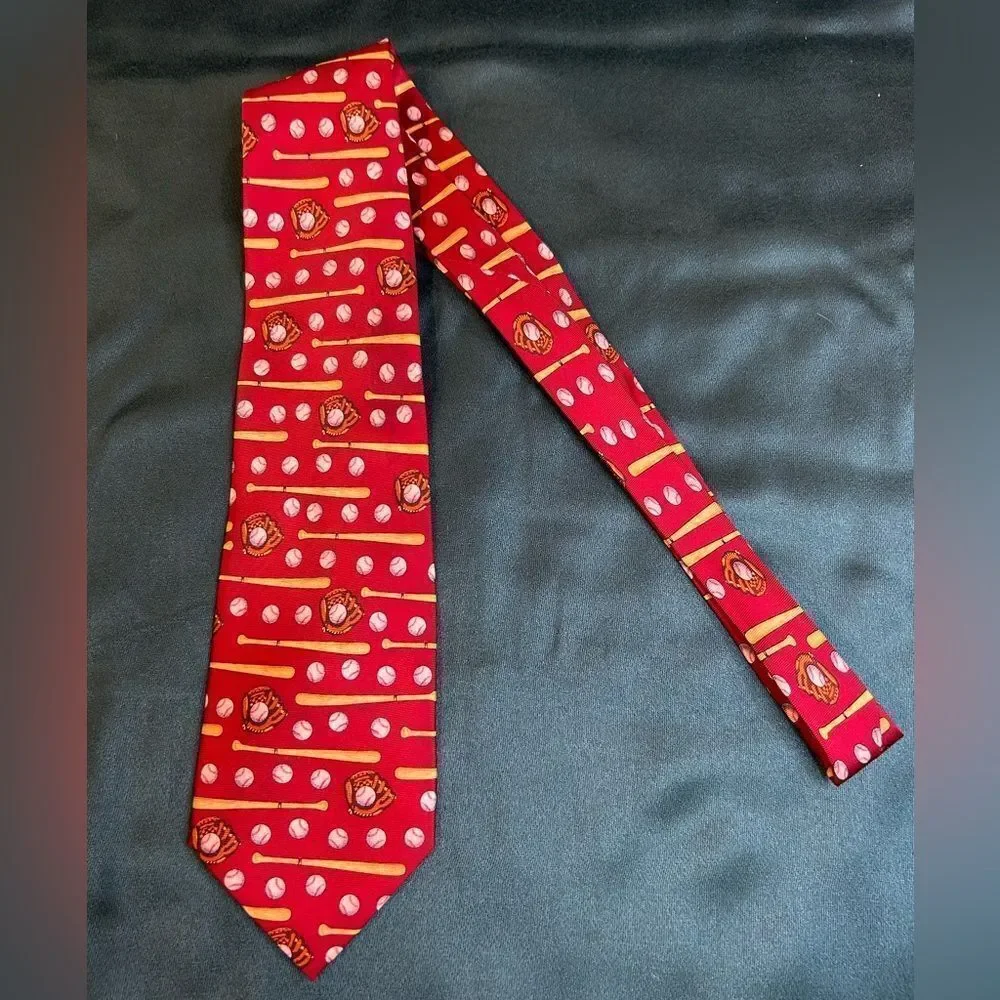 Alynn Neckwear baseball tie