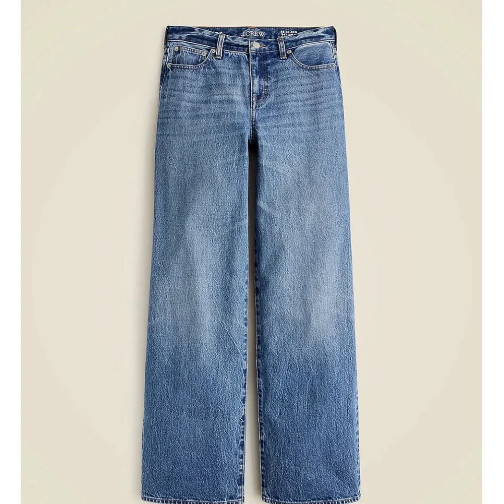 J. Crew ‘84 Low Rise Wide Leg  106551 Fit Blue Jeans, Women’s size 31