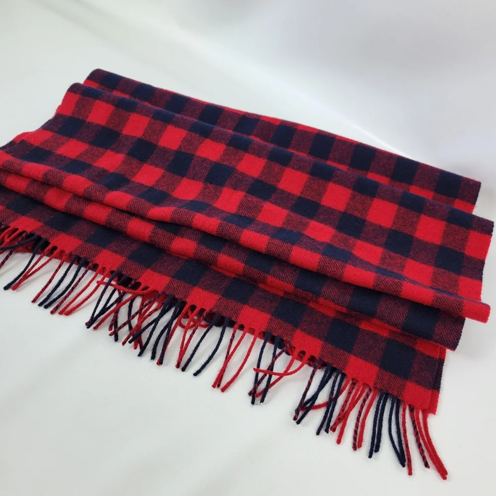 J. Crew 100% Wool Large Scarf Throw Like New