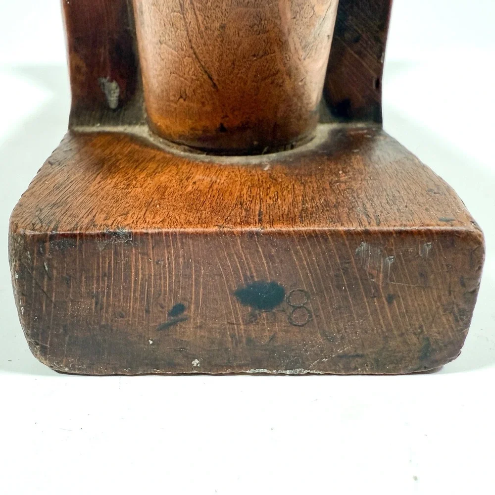 Antique 19th Century Wooden Hand Plane - J.&H.M Extra Qualität Iron - Number 8