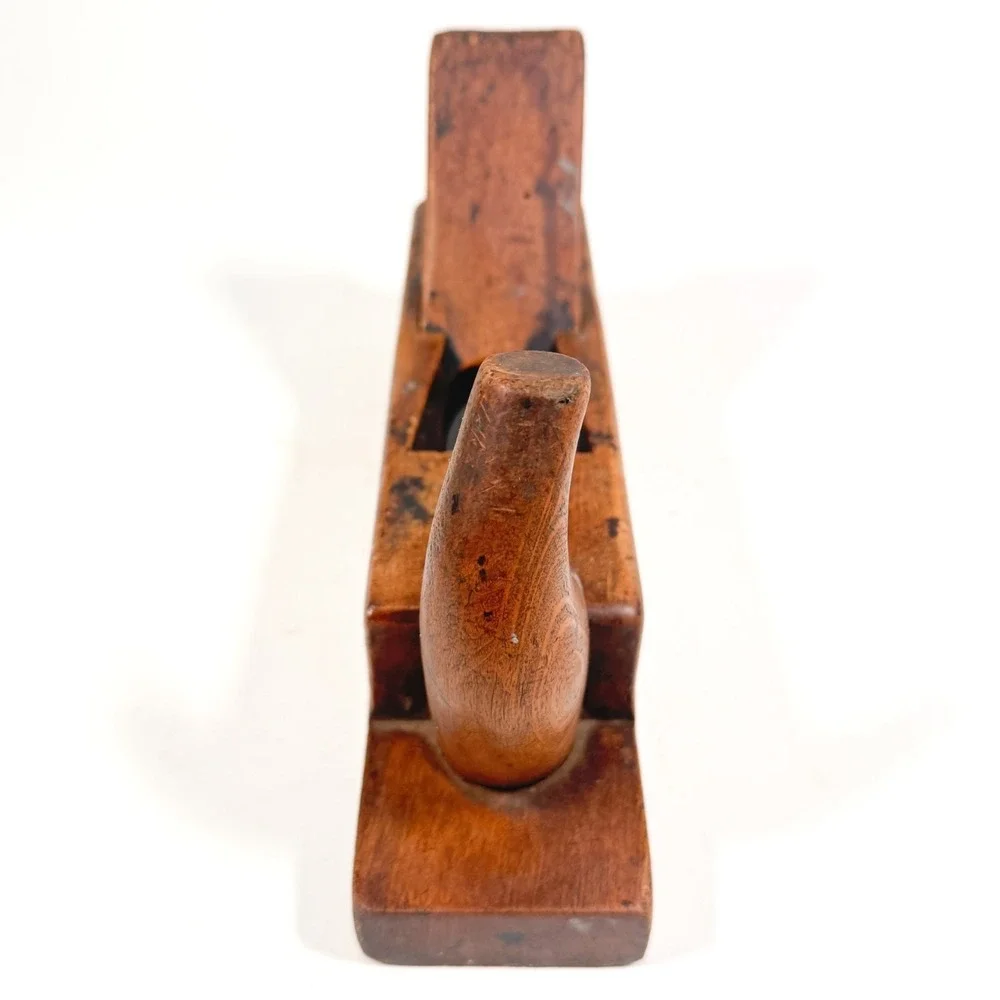 Antique 19th Century Wooden Hand Plane - J.&H.M Extra Qualität Iron - Number 8